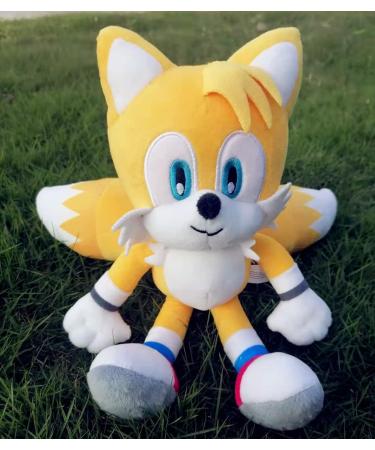 Sonic The Hedgehog 12 inch Plush Toy - Cute Sonic & Shadow Stuffed Plushies for Kids - Birthday Party Gifts & Home Decor - Yellow - Buy Online on SooperMarket.com