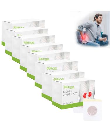Kidney Patches Kidney Health Support Men Kidney Patch to Relieve Fatigue and Eliminate Itching Kidney Care Patch Body Care Patch (8Box)