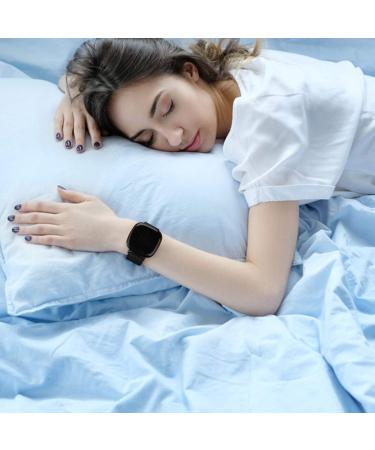 YILED Stainless Steel Mesh Band for Fitbit Versa 3/Sense - Large Black - Buy Online on SooperMarket.com