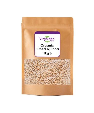 Organic Puffed Quinoa 1kg by Virgolden Organic