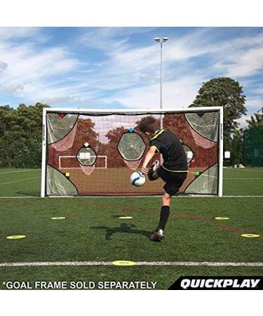 QuickPlay PRO Soccer Goal Target Net - 12x6' with 7 Scoring Zones for Shooting Practice - Buy Online on SooperMarket.com