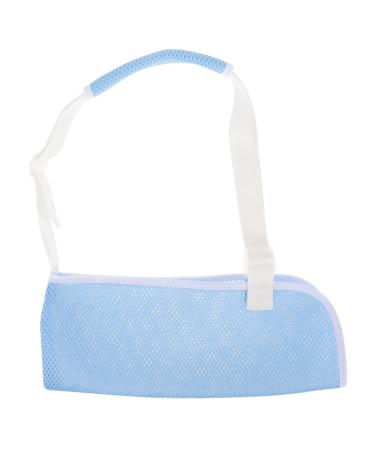 MUSISALY Children's Arm Sling Wrist Sling Shoulder Immobilizer Shoulder Immobilizer Sling Net 60X30CM Sky-blue