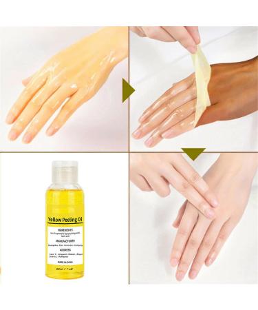 Super Strength Yellow Peeling Oil for Dark Skin - 30/50ml Exfoliating Lightening Treatment - Extra Strength for All Skin Types - Buy Online on SooperMarket.com