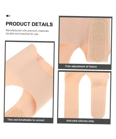FOMIYES Toe Hair Straightener Holder & Brace - Bunion Bandage & Separator Sleeve for Foot Bone Orthotic - 1pc Splitter Light Toe Separator for Adults - 22.7x11cm - Buy Online on SooperMarket.com