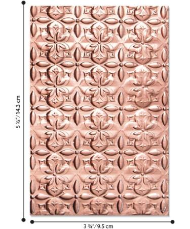 Sizzix 3-D Textured Impressions Embossing Folder - Multicolor Adorned | Shop Now - Buy Online on SooperMarket.com
