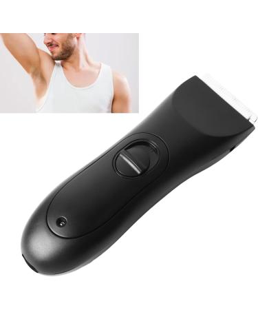 Men's Body Hair Trimmer Waterproof Electric Body Hair Trimmer Adjustable Ceramic Cutting Heads for Private - Buy Online on SooperMarket.com