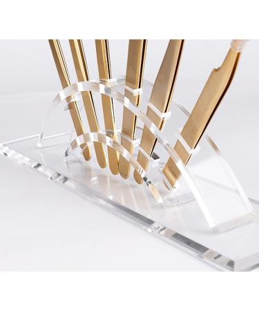 D-Life 2 Pcs Acrylic Tweezers Stand Holder - Eyelash Extension Storage Rack - Buy Online on SooperMarket.com