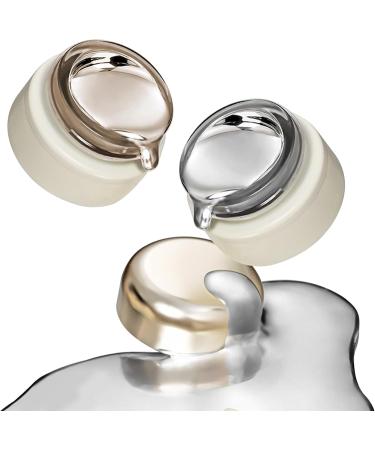 Metallic Gel Nail Polish 2Pcs Chrome Gel Nail Polish 8ML 3D Mirror Effect Painting Metallic Gel Polish for Flower Lines Drawing Nail Art Polilsh - Buy Online on SooperMarket.com