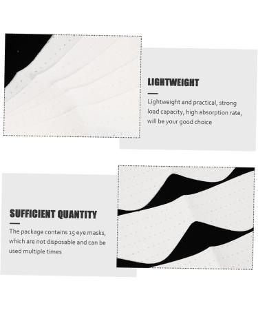 FOYTOKI 15 Sheets Eye Mask Eye Beauty Paper Skincare Beauty Accessories Beauty Skin Care Cotton Eye Paper Reusable Eye Pads Disposable Eye Paper White Non-woven Fabric Household Paper Film - Buy Online on SooperMarket.com