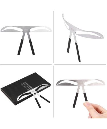 4 Types Eyebrow Stencil Ruler for Perfect Eyebrow Shape | Grooming & Makeup Tool (3) - Buy Online on SooperMarket.com