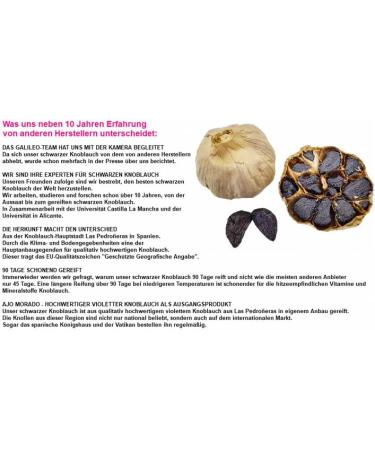 Tasting package consisting of honey mousse and peeled cloves - all with/from black garlic - fermented for 90 days - from Las Pedroneras Spain - Buy Online on SooperMarket.com