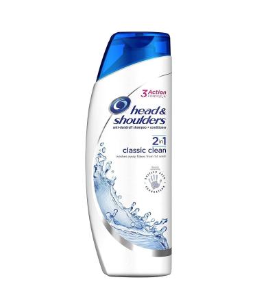 Head & Shoulders 2-in-1 Classic Clean Anti Dandruff Shampoo & Conditioner 450 ml Pack of 6