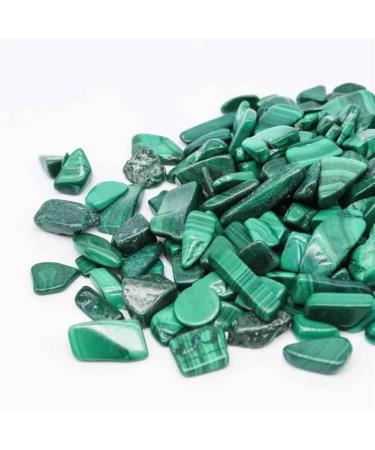 Natural Crystals and Stones 90-100g Natural Feng Shui Crystal Stone Malachite Tumbles Stone Gravel 10mm-15mm for Decorations for Decoration kaixun - Buy Online on SooperMarket.com