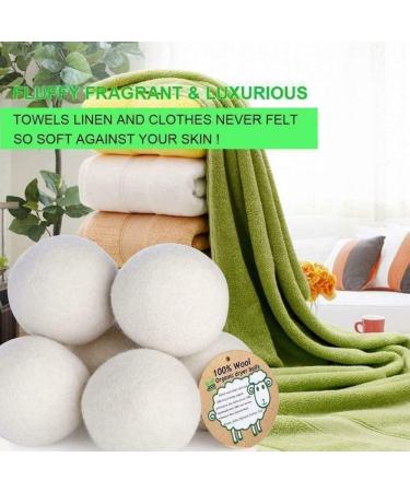 PLGEBR Wool Dryer Balls Fabric Reusable Softener Laundry 6cm Wool Dryer Balls Washing Washing Machine Balls Accessories Practical dryer Balls balls dryer Balls organic laundry balls dryer Drying ball - Buy Online on SooperMarket.com