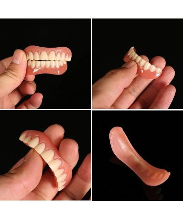 Cailong Instant Veneers & Whitening Kit - 4 Pairs for Snap-On Temporary Tooth Covering & Filling - Sensitive Teeth Friendly - Buy Online on SooperMarket.com