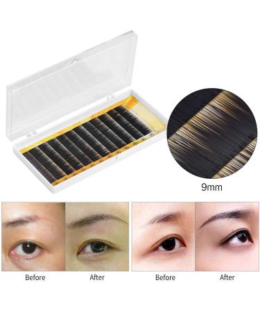 Buy Eyebrow Extensions - False Eyebrows in Plastic Box | Dust Proof & Sanitary 9mm 10mm 11mm - Shop Now for International Shipping - Buy Online on SooperMarket.com