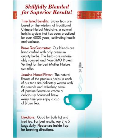 Bravo Tea Triple Joint Relief - Caffeine Free - 20 Tea Bags for Natural Pain Relief - Buy Online on SooperMarket.com