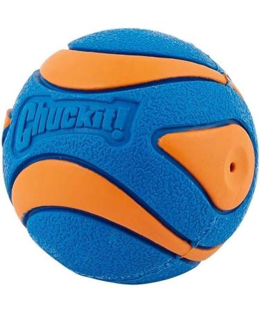 ChuckIt! Ultra Squeaker Ball Dog Toy Ball Durable Rubber Squeaky Dog Ball Chuck It Launcher Compatible Toy For Dogs 1 Pack Medium 1 Pack Medium