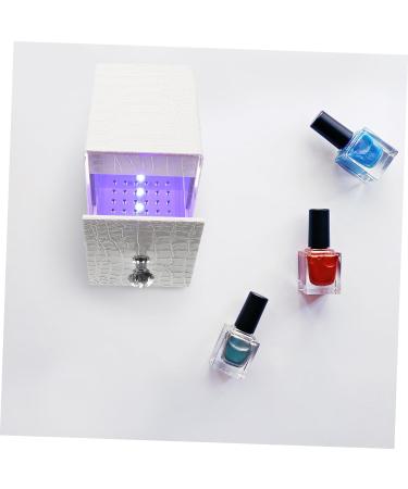 FRCOLOR Nail Polish Storage Nail Tool Nail Bits Nail Art Tools Manicure Tools Para U as Nail Stuff Organizer Manicure Drill Holder Nail Art Supply Bracket Acrylic White Usb 12x8.5cm White - Buy Online on SooperMarket.com