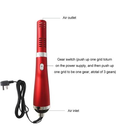 Terahertz Blower Therapy Device Terahertz Therapy Wand with High and Low Gear Adjustment and Detachable Design Promote Metabolism Cells Regeneration & Improve Sleep for Sub Healthy - Buy Online on SooperMarket.com