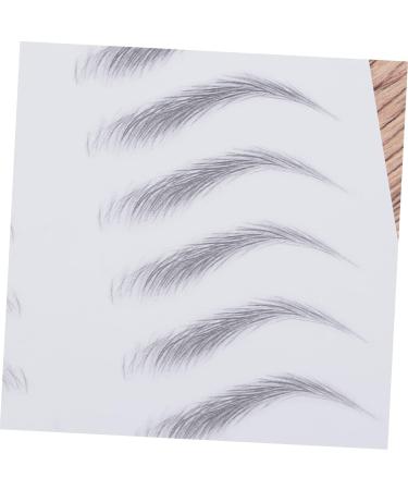 CIMAXIC 2pcs 3d eyebrow stickers suit realistic eyebrow tattoos Makeup eyebrow shape stencil Miss - Buy Online on SooperMarket.com