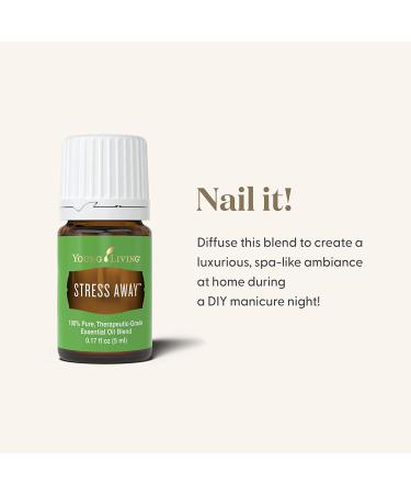 Young Living Stress Away Essential Oil Blend - Lime, Cedarwood, Vanilla & Lavender - 5ml - Buy Online on SooperMarket.com
