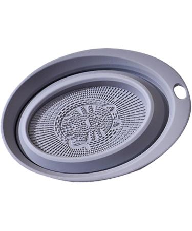 Bexdug Silicone Cleaning Mat | Makeup Brush Cleaner Tools | Silicone Cleaning Bowl Makeup Brush Cleaner Washing Tools for Makeup Eggs Grey - Buy Online on SooperMarket.com