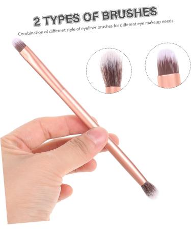 Baluue 48 Pcs Makeup Brush Eye Shadow Brush Women Makeup Supplies Facial Tools Golden Artificial Fiber - Buy Online on SooperMarket.com