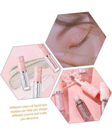 Healeved 16 pcs DIY Bling Tool Makeup Cosmetics Women Shadow Liquid Eye Highlight Glitter Eyeshadow - Buy Online on SooperMarket.com
