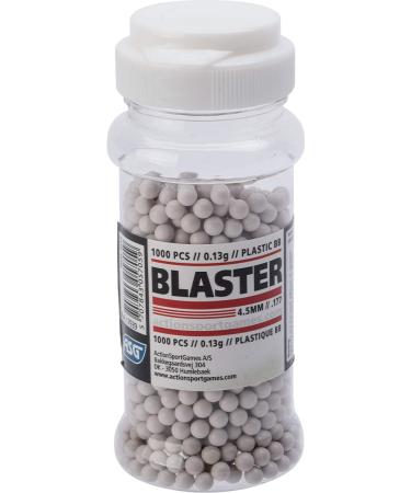 Evike Airguns - ASG Blaster Plastic 4.5mm BBS for Airgun (Pack: One 1000 RDS Bottle / 0.13g)