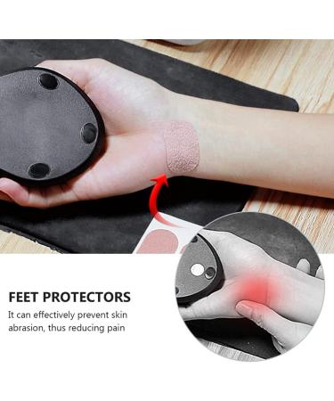 FOMIYES Toe Tape - 10 Oval Blister Tapes for Feet Care | Adhesive Moleskin Sweat-Absorbent Sticker for Corns & Blisters - Buy Online on SooperMarket.com
