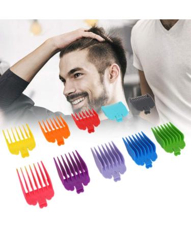 10pcs Electric Hair Clipper Comb Guide Set - Limit Comb Attachments (1.5mm to 25mm) for Precise Hair Styling - International Shipping Available - Buy Online on SooperMarket.com