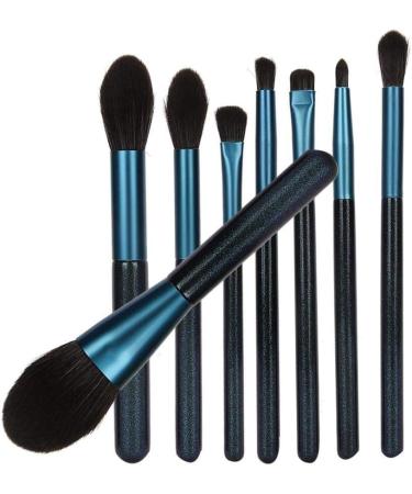 Alupre 8pcs Eyeshadow & Blusher Brush Set - Portable Loose Powder Makeup Tools for Flawless Eyebrows & Cosmetics | International Shipping Available - Buy Online on SooperMarket.com