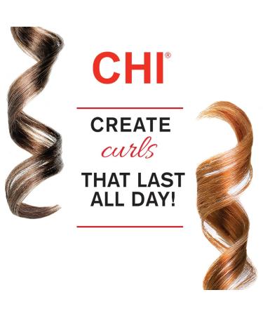 CHI Texture Tourmaline Ceramic Curling Iron - 1 Inch Hair Curler for Smooth & Shiny Curls Adjustable Temperature Automatic Shut-Off - International Shipping Available - Buy Online on SooperMarket.com