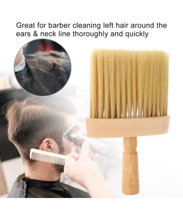 Demeras Hair Cut Cleaning Brush Barber 16x11x4 Neck Face Duster Brush Salon Hair Cleaning Wooden Sweep Brush Hair Cut Hairdressing Tool - Buy Online on SooperMarket.com