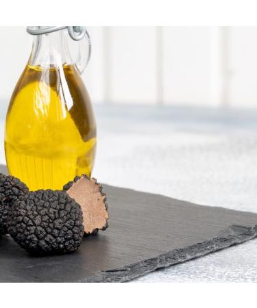 Artisan Truffle Oil - 750ml (25.36 Fl Oz) Non Concentrate, Real Black Truffle Infused Olive Oil for Gourmet Cooking, Dressing, Marinade - Buy Online on SooperMarket.com