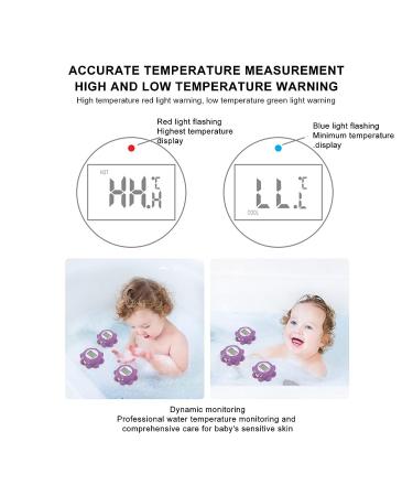 Baby Bath Thermometer - Cute Octopus Floating Toy with Intelligent Timing Alarm - Buy Online on SooperMarket.com