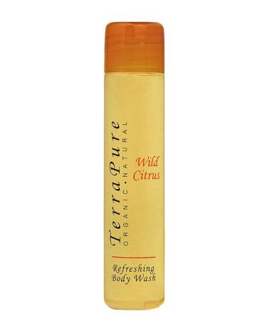 Terra Pure Wild Citrus Body Wash - Travel Size 1 oz | Case of 125 - International Shipping Available - Buy Online on SooperMarket.com