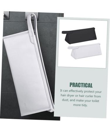 PLAFOPE 2pcs Hair Dryer Storage Bag Rollers Hair Curlers Travel Make up Bag Travel Hair Curler Holder Curls - Buy Online on SooperMarket.com