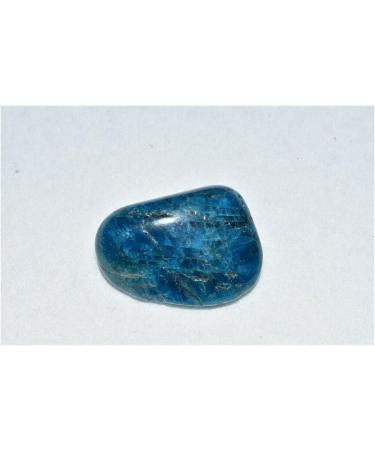 Balance Blue Apatite Tumbled Stone One Natural Quartz Reiki Crystal Lucky Stone ERTEYIN - Buy Online on SooperMarket.com