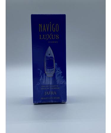 JAFRA Nav go Luxus Homme EDT 3.3 0Z Fougere Woody Spicy 3.3 Fl Oz (Pack of 1)