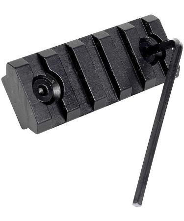5-Slot Keymod Rail Section for Handguard Mount - Picatinny Rail Attachment - Buy Online on SooperMarket.com