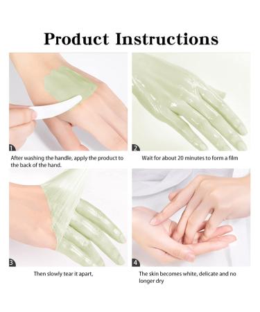 Shop 50g Green Tea Hand Mask - Moisturizing Peeling Mask & Hand Care Gloves for Dry Cracked Skin - International Shipping Available - Buy Online on SooperMarket.com