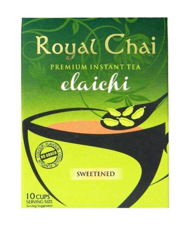 Royal Chai - Premium Instant Tea - Cardamom (sweetened) 220g x 2