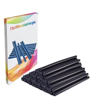 Mangocore 11mmx190mm Black Hot Melt Glue Sticks - 12pcs for Hot Melt Gun Car Audio Craft - Buy Online on SooperMarket.com