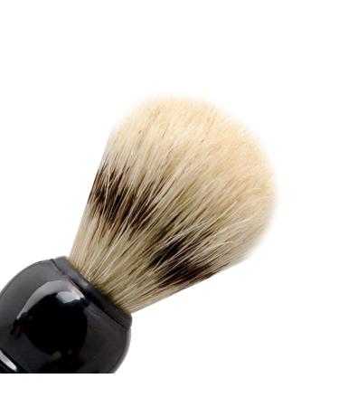 Magidaal Synthetic Hair Shaving Brush - Black PP Handle 3.7 Inch Hairdressing Accessory for Wet Shaving - Buy Online on SooperMarket.com