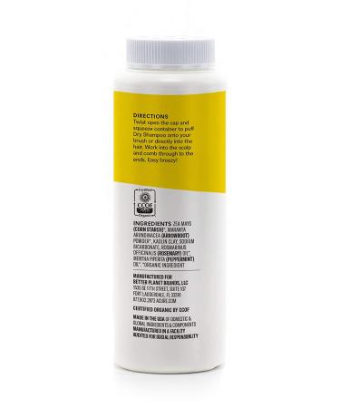 ACURE Dry Shampoo - 100% Vegan, Certified Organic Rosemary & Peppermint Formula - 1.7 Fl Oz - Buy Online on SooperMarket.com