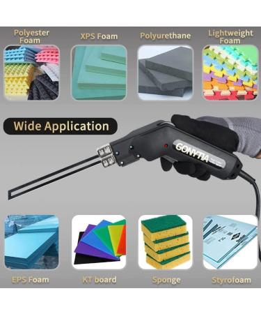 Gonytia GT-1 Hot Knife Foam Cutter Pro - Electric Styrofoam Cutting Tool Kit with 3 Blades & Accessories - Buy Online on SooperMarket.com