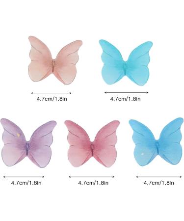 Butterfly Cupcake Topper Asudaro 3D Butterfly Cupcake Toppers Edible Butterfly Cake Cupcake Decoration for Birthday Wedding Fairy Party Butterfly Wall Sticker Decal One Size Purple - Buy Online on SooperMarket.com