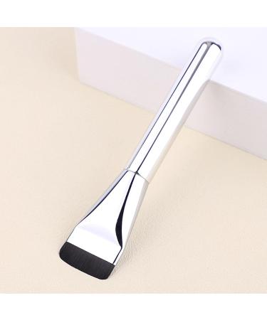 Makeup Foundation Brush | Professional Foundation Brush | Soft Bristle Makeup Brush Flat Top Brush for Liquid Makeup for Application for Liquid Powder and Cream Products Aluminum tube rubber handle - Buy Online on SooperMarket.com
